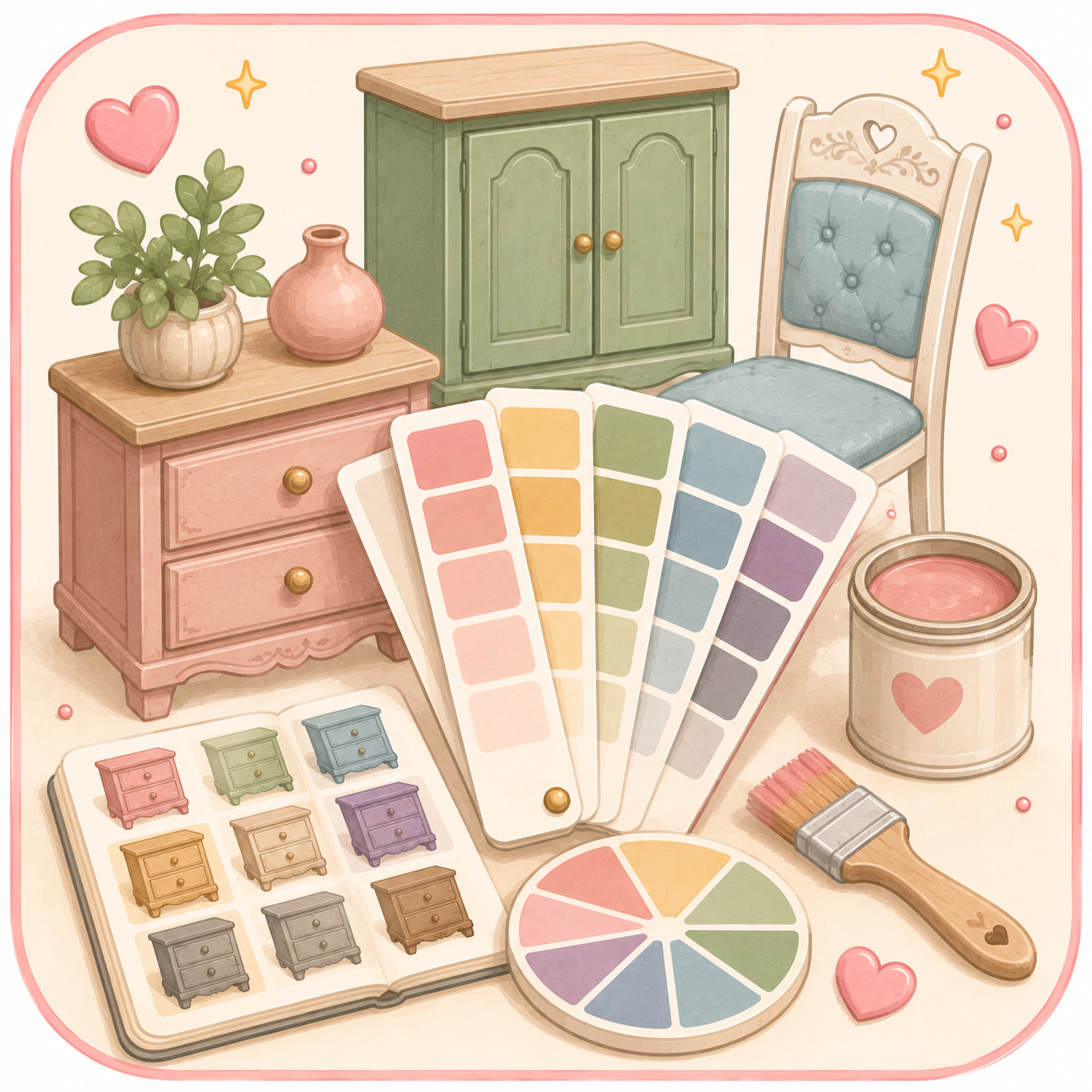 Furniture Colour Palette Collection