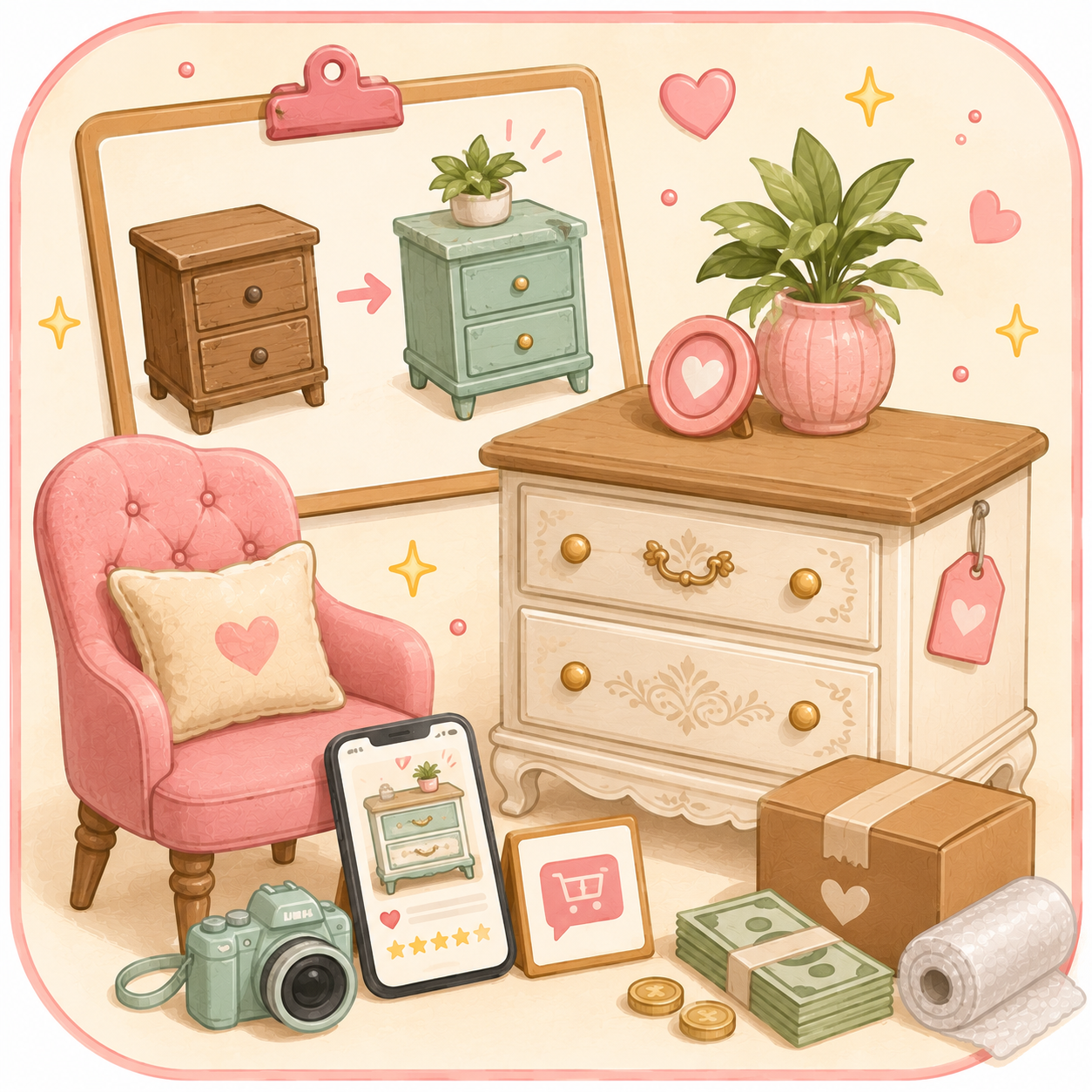 Furniture Flipping & Selling Kit