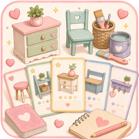 Beginner Furniture Project Cards