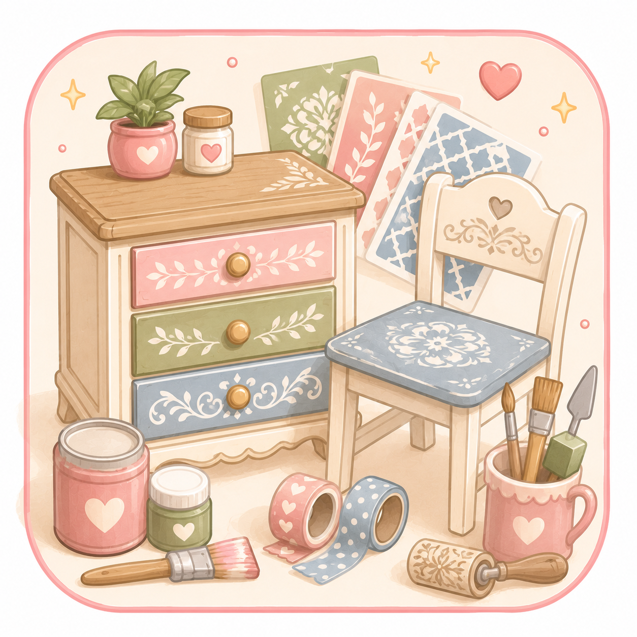 Decorative Furniture Techniques Pack