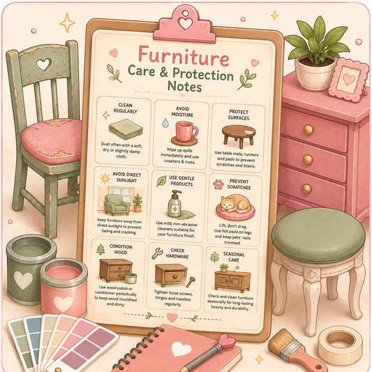 Furniture Care & Protection Notes